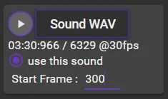 MikuVideo sound offset settings